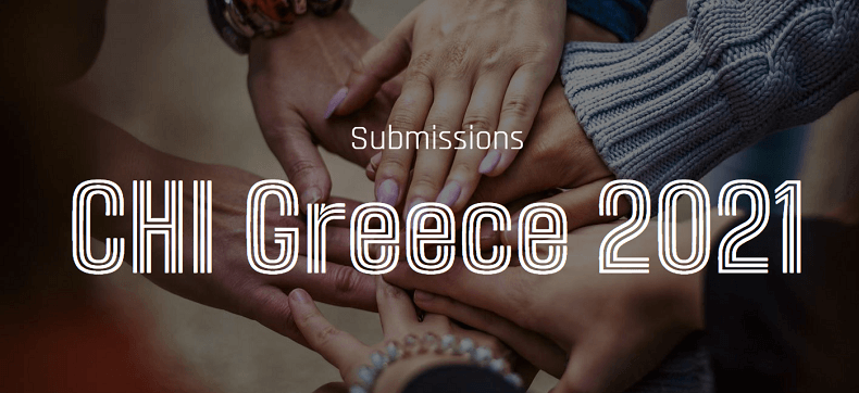 CHIGreece 2021 “Connecting the Community”: Submissions