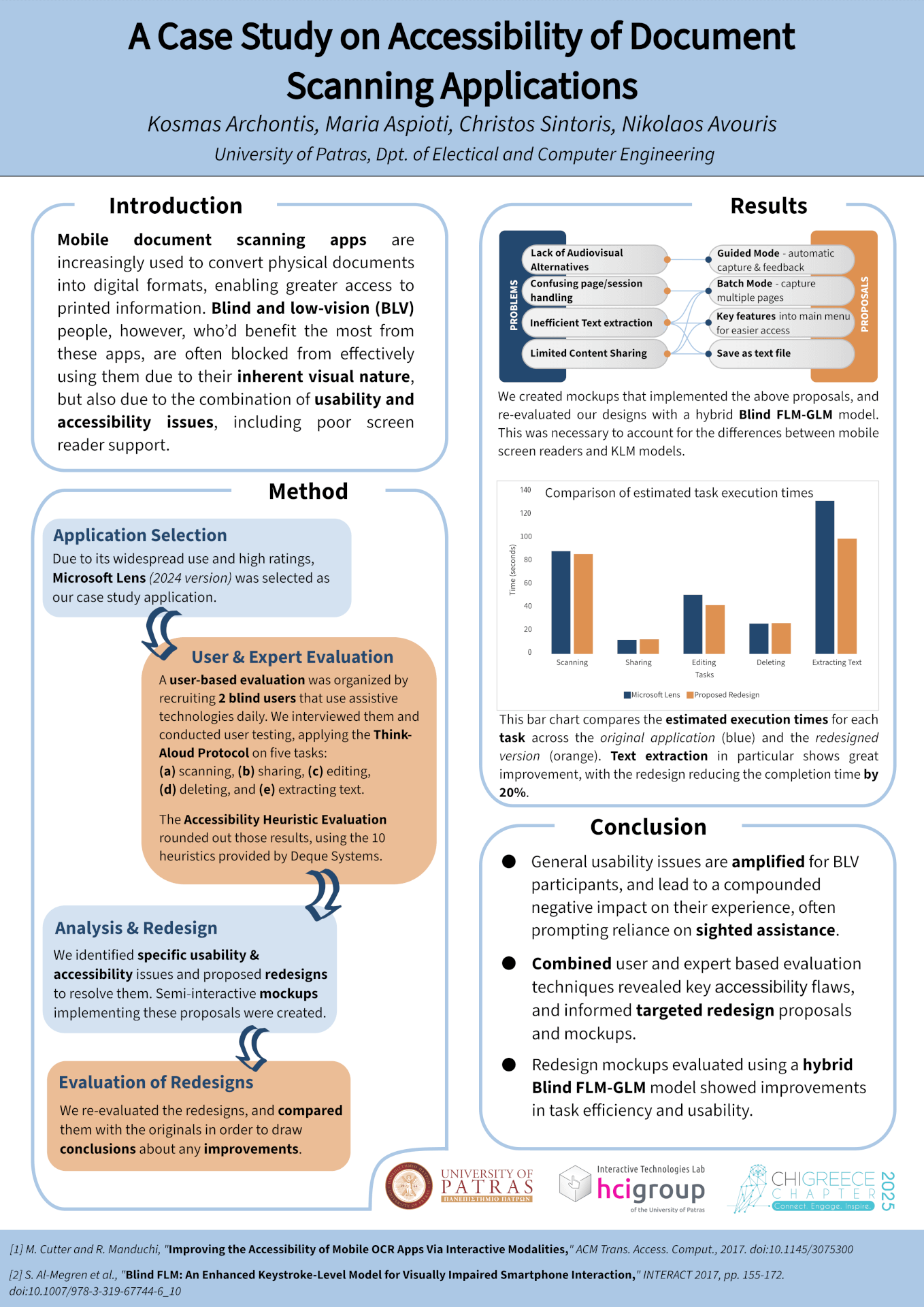 A Case Study on Accessibility of Document Scanning Applications